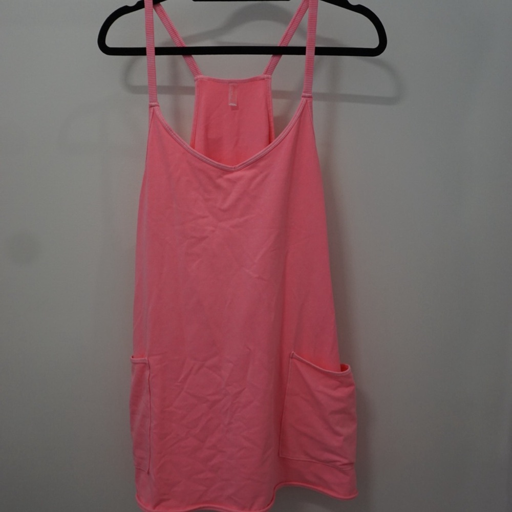 Pink Free People Hotshot Dress